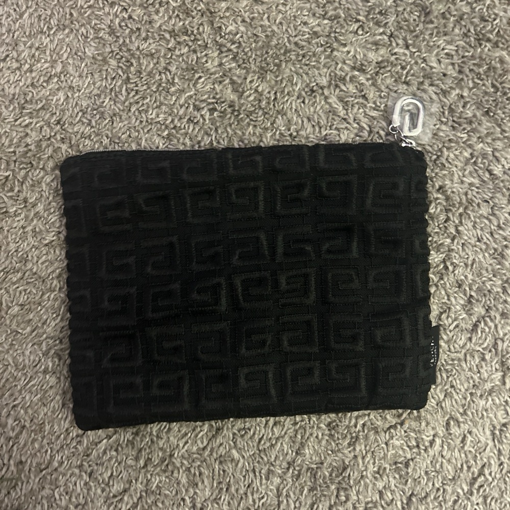 Givenchy Black Textured Pouch
